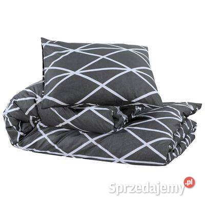 vidaXL Zestaw pościeli szary 220x240 Warszawa sprzedam