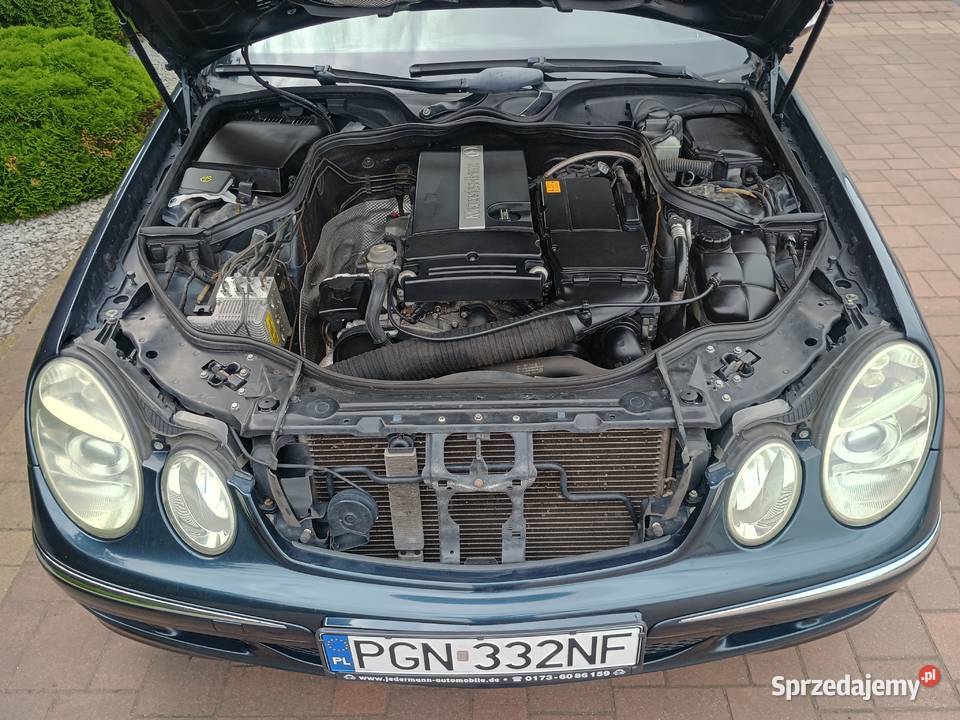 Mercedes W211 E200 18i 163 Bezwypadkowy KLIMA aluminiowe felgi Witkowo