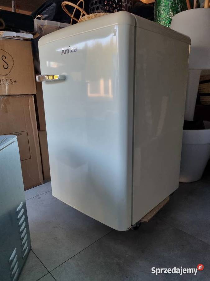 niska lodówka w stylu vintage Amica Bydgoszcz