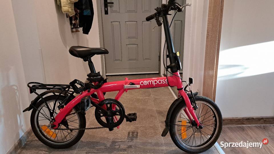 Rower miejski składany