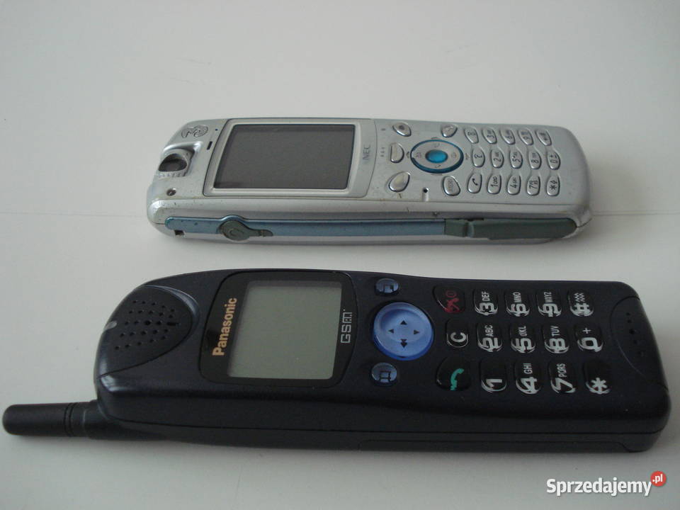 NEC E313 Panasonic G520 telefony kolekcjonerskie Elektronika Gdynia