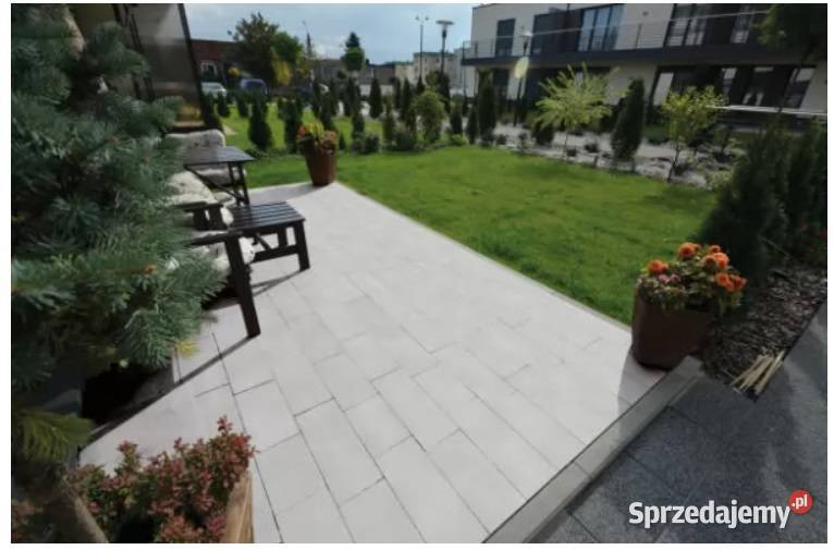 Kostka Brukowa Via Trio 8 Pergaminowa Biel Libet mazowieckie Wielogóra