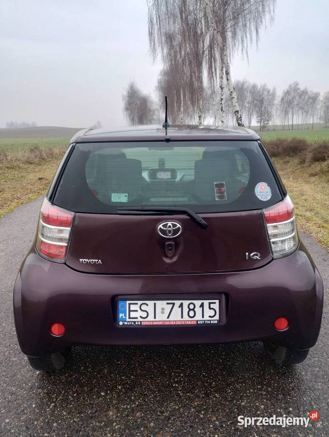 Toyota IQ 1 właściciel Keyless Nawigacja iQ Sieradz
