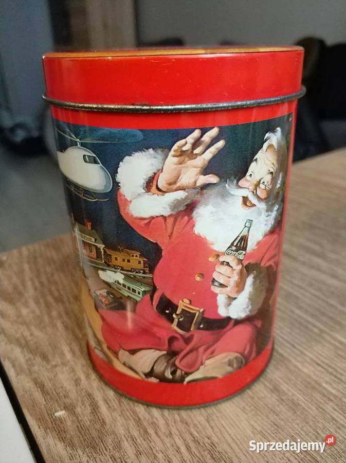 Puszka pojemnik CocaCola Nowa Sól