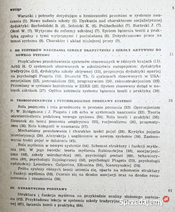 System nauczania Konstanty Lech sprzedam