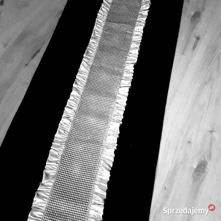 Zasłony welurowe cyrkonie i falbanki mazowieckie