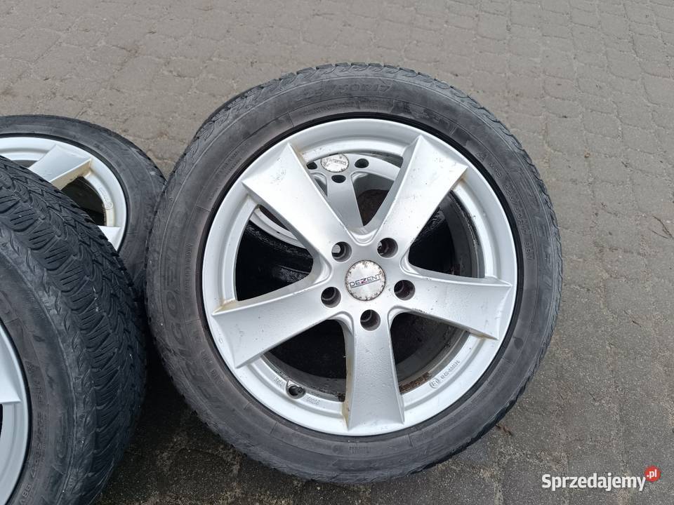 Alufelgi Dezent 5x115 Opel 22550 17 aluminiowe Klukowa Huta