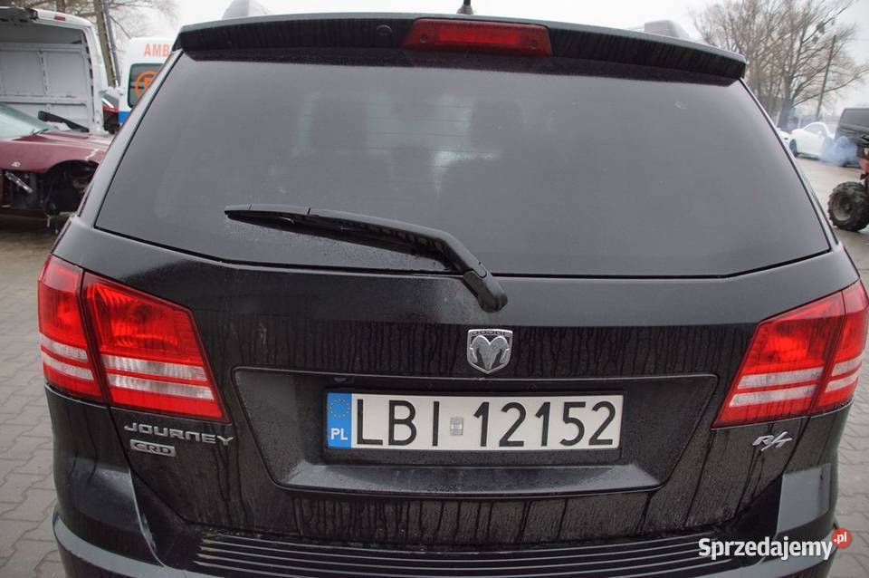 KLAPA DODGE JOURNEY TYŁ CZARNA KOMPLETNA Lipno