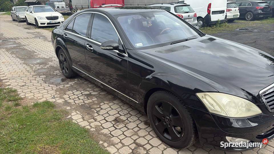 MercedesBenz w221 420cdi zamiana motocykl nieuszkodzony Mercedes-Benz mazowieckie Siedlce