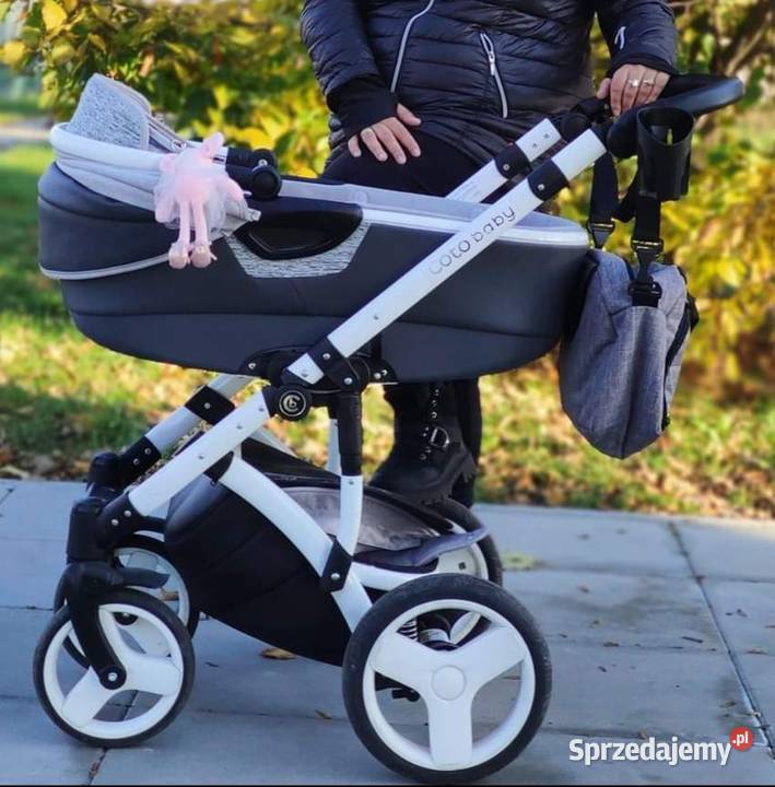 Sprzedam wózek 3w1 Coto Baby Kłodawa sprzedam