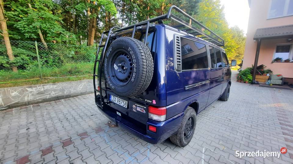 VW t4 25 tdi syncro caravelle 4x4 Krasnobród