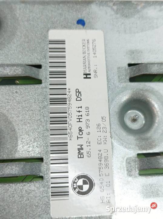 WZMACNIACZ L7 LOGIC 7 TOP HIFI E63 6973618 Bmw Wyposażenie elektryczne świętokrzyskie sprzedam