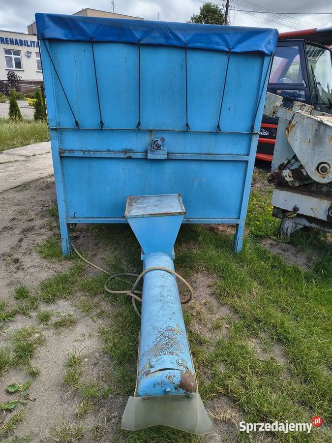 Zbiornik do trocin zrębki kosz zasypowy cyklon Śliwice