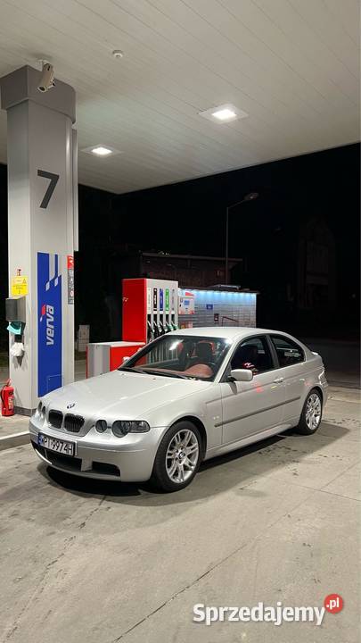 BMW 325ti E46 Compact 2001 25 R6 192 manual Rok produkcji 2001 mazowieckie Ożarów Mazowiecki sprzedam