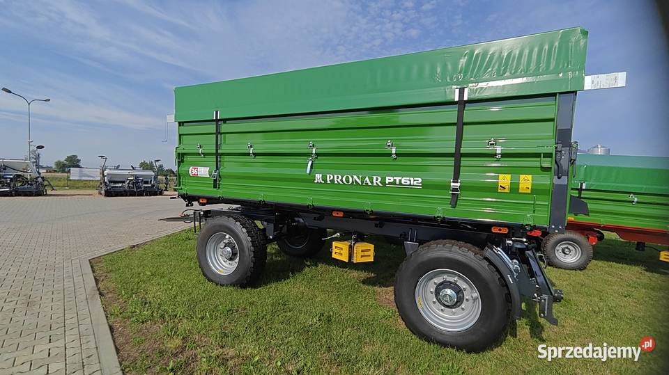PRZYCZEPA rolnicza Pronar PT612 12t nowa Rząśno
