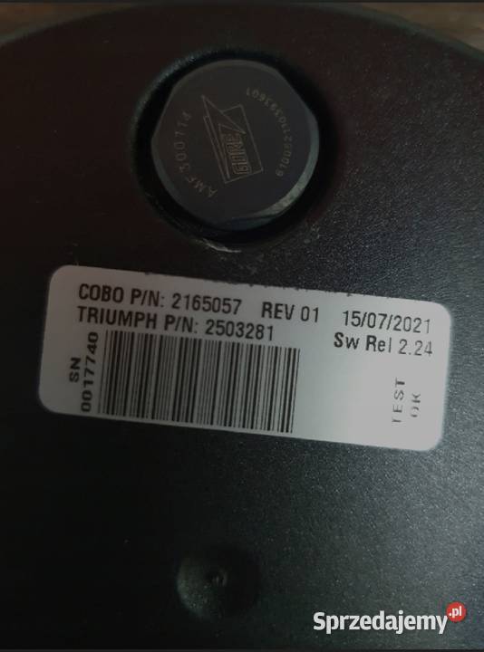 Triumph Rocket 3 GT 2022 licznik prędkościomierz wielkopolskie