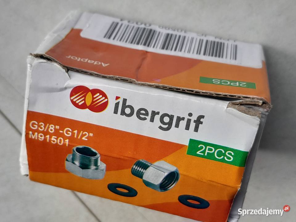 Ibergrif zestaw 2 złączki redukcyjne 12 na 38 Rury i kształtki Dąbrowa Górnicza