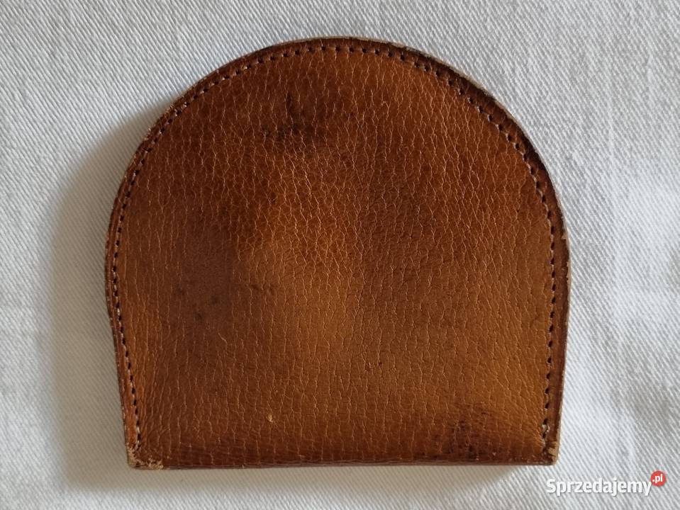 Skórzana portomonetka podkówka z logo kopalni w mazowieckie Warszawa sprzedam