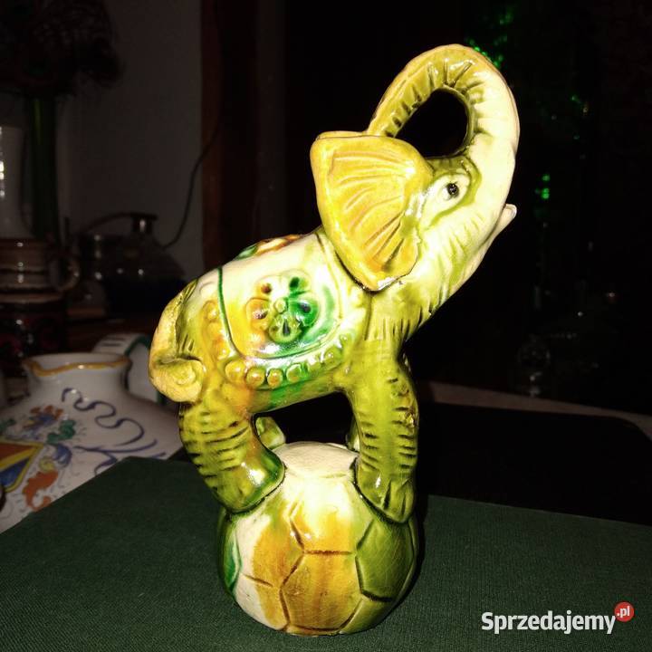 Ceramiczny słonik