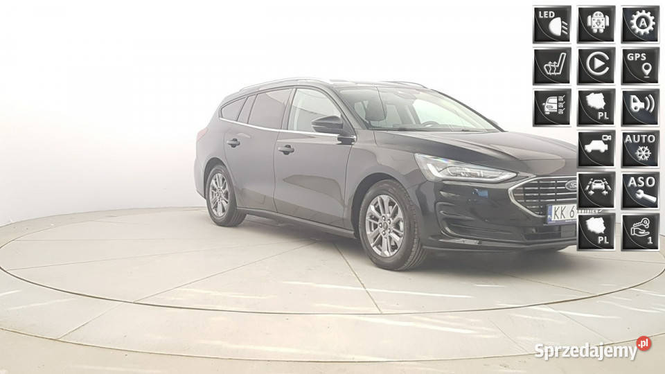 Ford Focus 10 EcoBoost mHEV Titanium X Z czujnik parkowania Warszawa