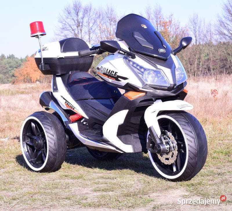 Auto samochód na akumulator SKUTER POLICYJNY Myszków