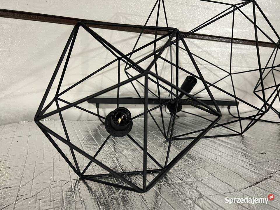 Żyrandol druciany lampa wisząca KASPA