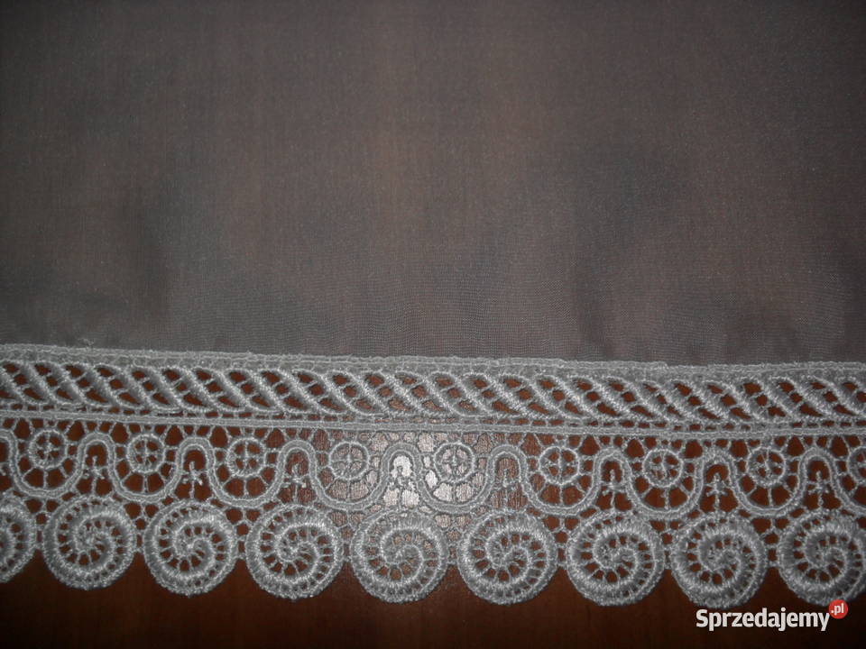 firana gotowa woal krem 130 x 200 Wyposażenie wnętrz Wrocław