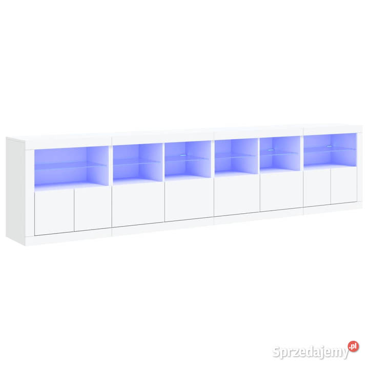 Szafka z oświetleniem LED biała 283x37x67 Warszawa sprzedam