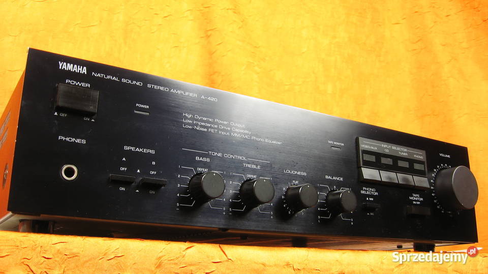 YAMAHA A420 WZMACNIACZ VINTAGE super stan dolnośląskie