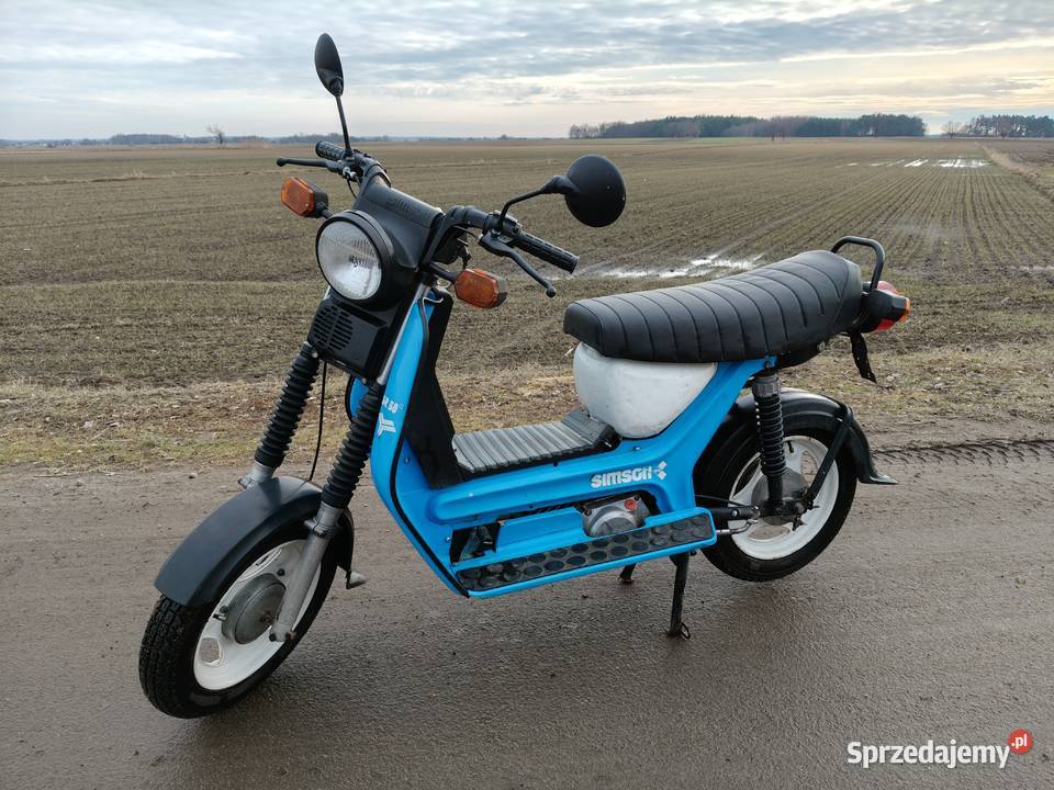 ORYGINAŁ SIMSON SR50 WERSJA C ELEKTRONIK 12V Motocykle, skutery, quady Nowe Skalmierzyce