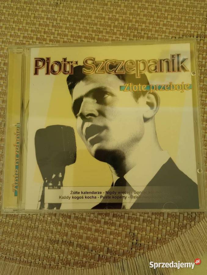 Płyta Piotr Szczepanik Złote przeboje Szczecin
