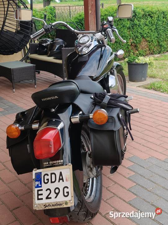 Honda VT 125 cruiser Opalenie