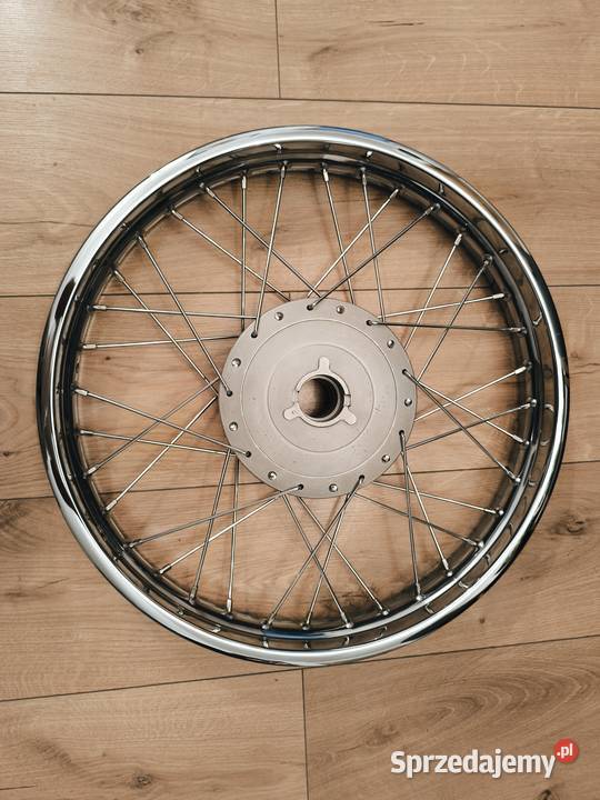 KOŁA WSK 125 B3 KOMPLET wycentrowane chromowane Pozostałe Cieszyn