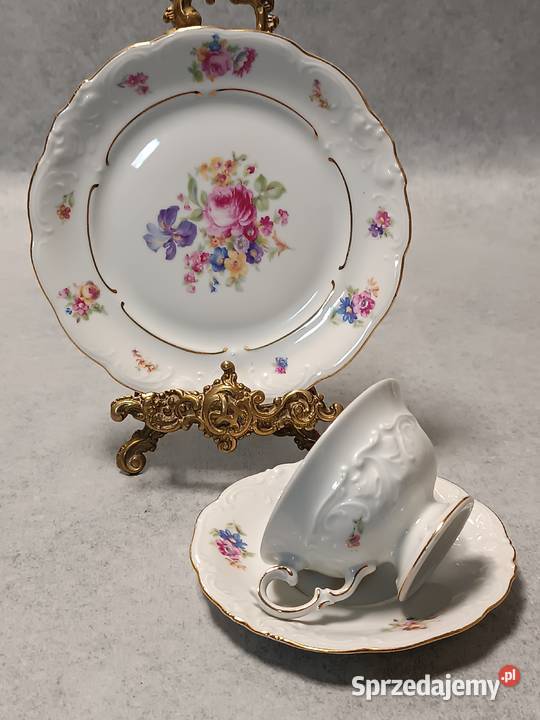 KPM Krister Filiżanka Friederike Trio Letni zachodniopomorskie Stargard