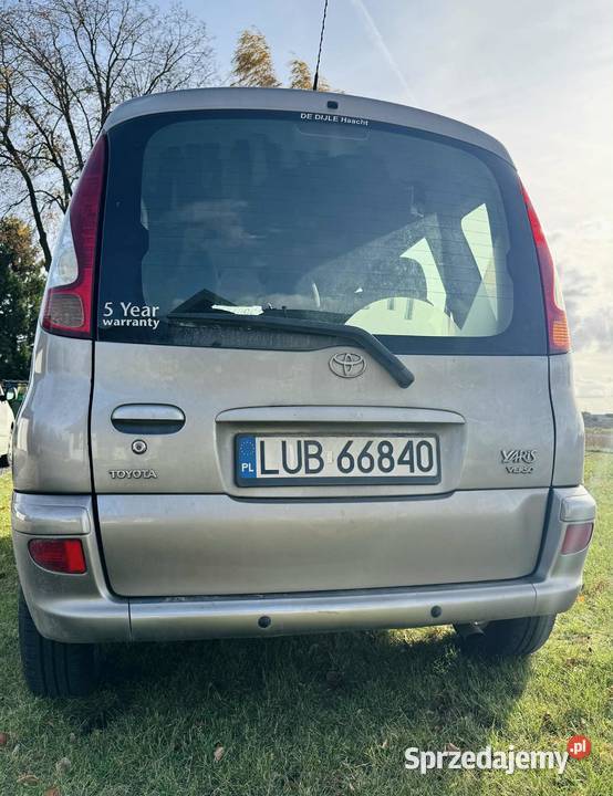 Toyota Yaris Verso 14 D4d Lublin