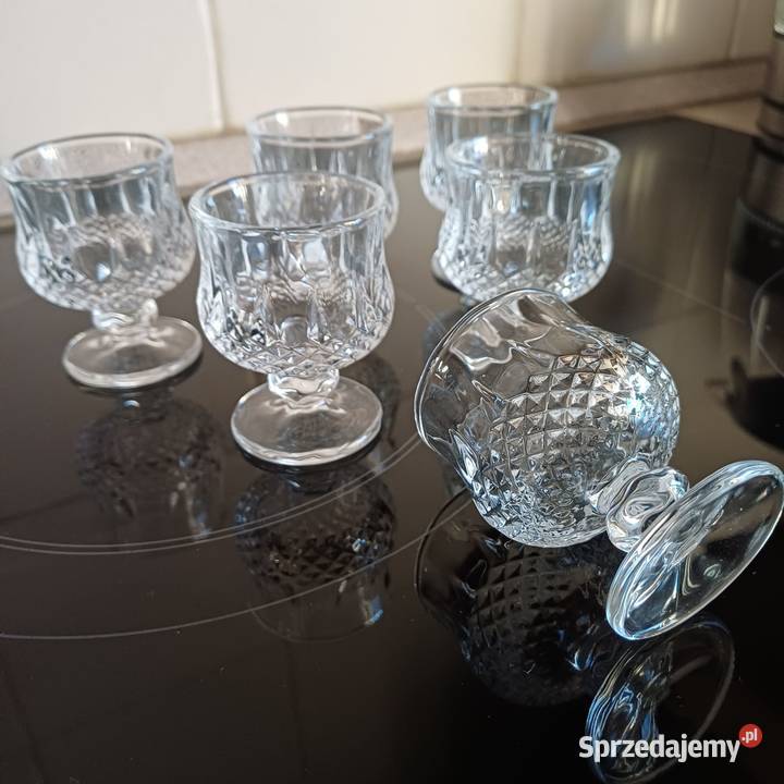 Kieliszki do wódki likieru koniaku 6 NOWE Sieradz sprzedam