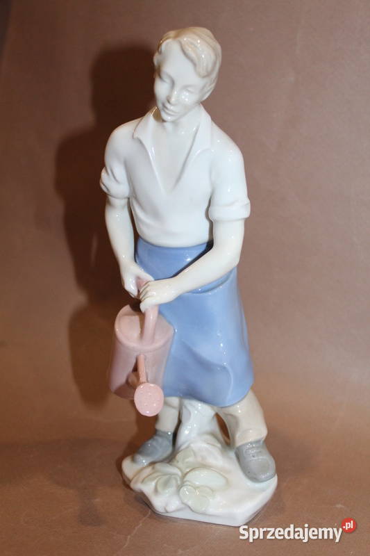 Figurka ogrodnika Grafenthal 708 zachodniopomorskie Szczecin