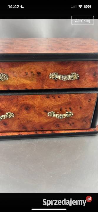 Szkatułka na biżuterię Pozostałe Zielona Góra