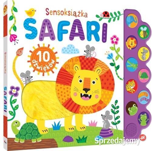 Sensoksiążka SAFARI Korolkiewicz Elżbieta 10 Artykuły szkolne lubelskie