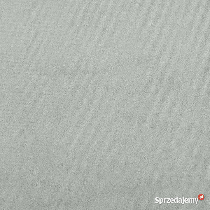 Sofa z materacem do spania jasnoszara aksamit Warszawa