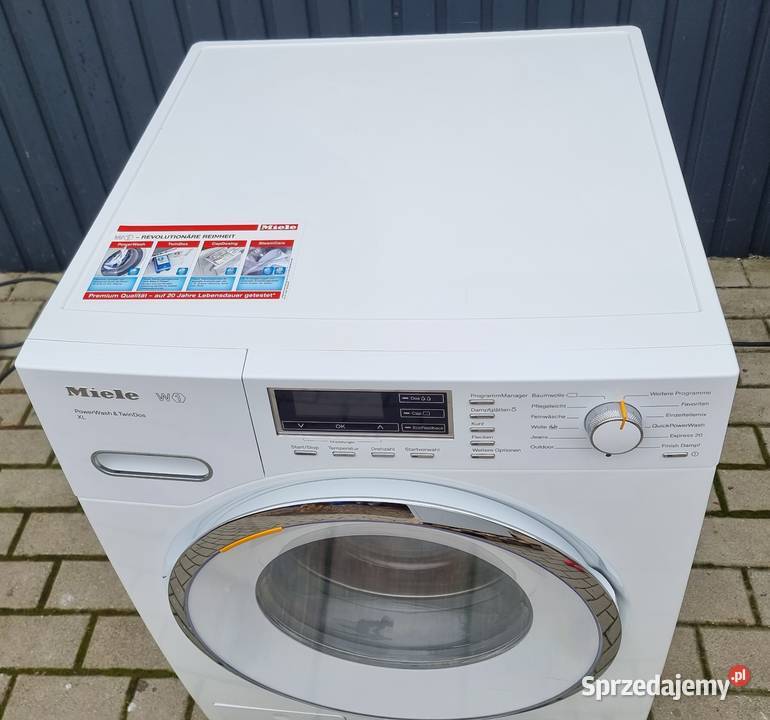 Pralka Miele W1 WMR 860 WPS XL 9 PWash TDos Wrocław