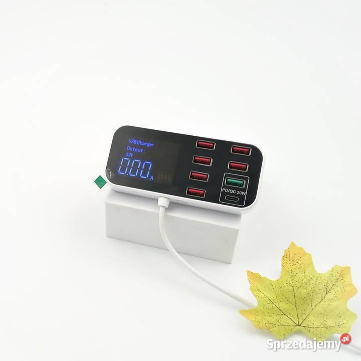 Ładowarka USB C 40W stacjia naścienna ASOMTECH Zawiercie