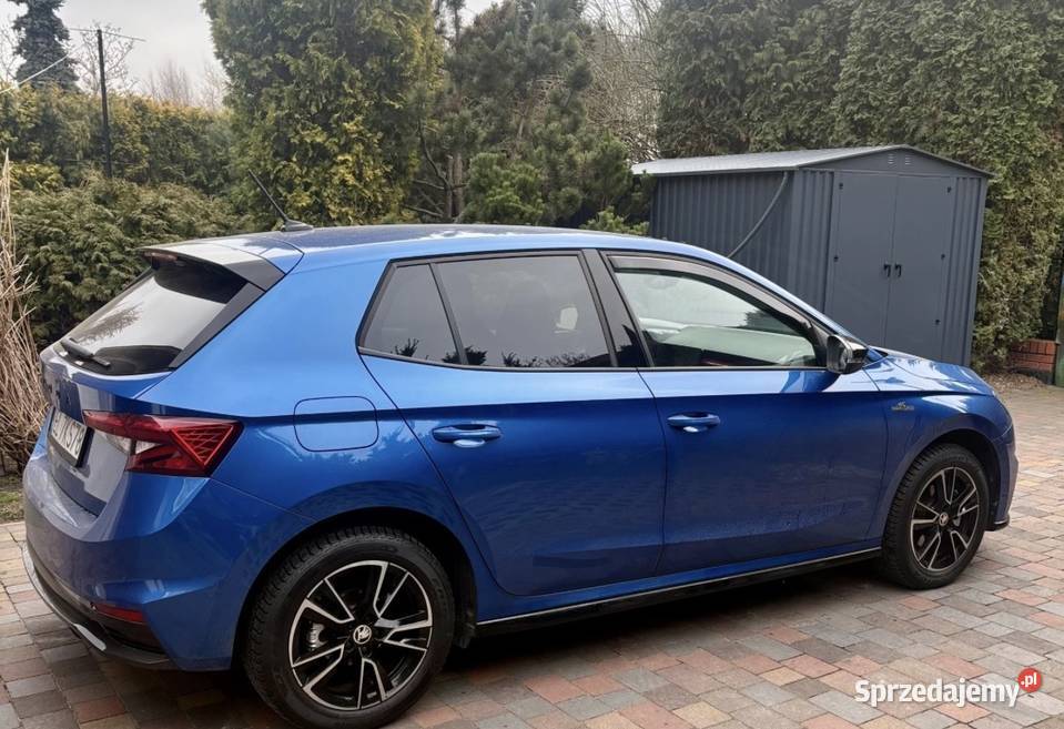 Skoda Fabia 10 TSI 116 wersja Monte Carlo salon elektryczne szyby łódzkie Bukowiec