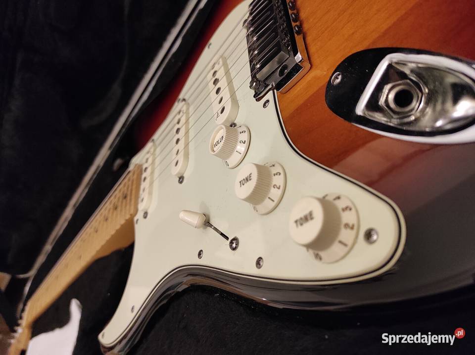 Gitara leworęczna Fender Deluxe USA zachodniopomorskie Drawsko Pomorskie sprzedam