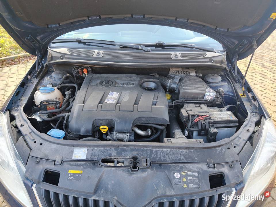 Skoda Fabia II 16 TDI Ambition Salon Polska 100 łódzkie