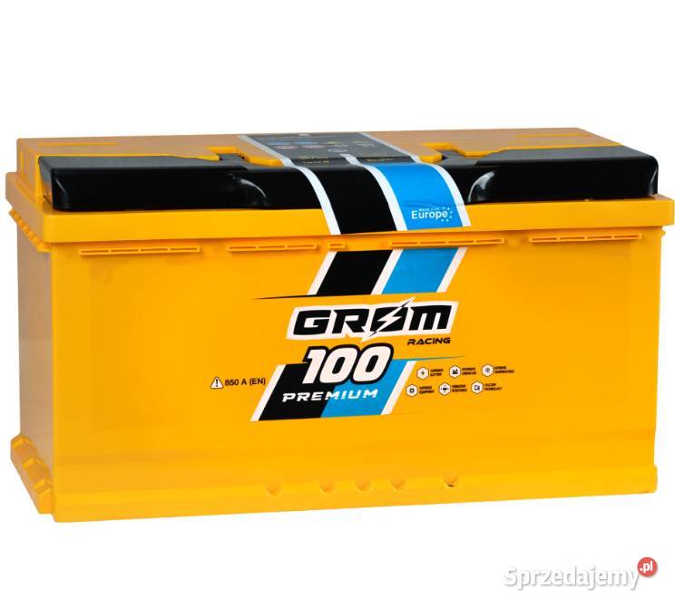 Akumulator 100Ah 850A Grom Racing dostawcze Poznań