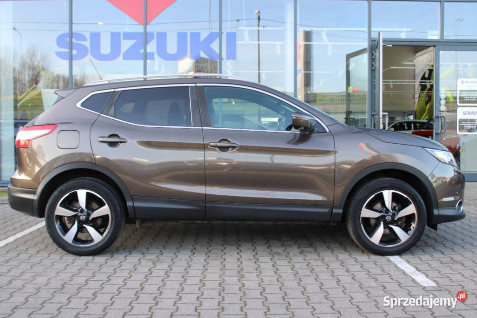NISSAN Qashqai 2017r Salon Kamera360 Alcantara Bielsko-Biała
