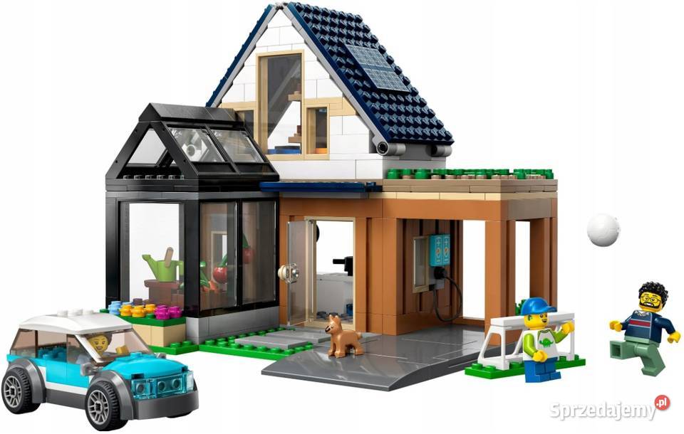 LEGO City Domek rodzinny i samochód 60398 Klocki mazowieckie Warszawa