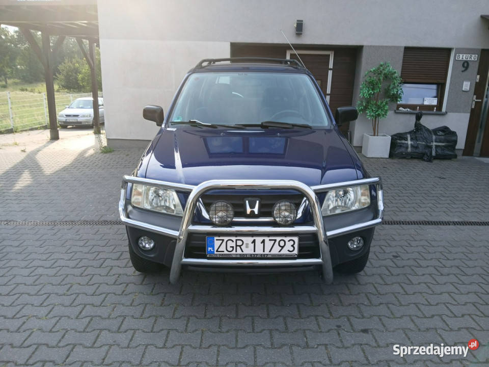 Honda CRV 20i 4X4 klima welur webasto kangur granatowy CR-V Gryfino