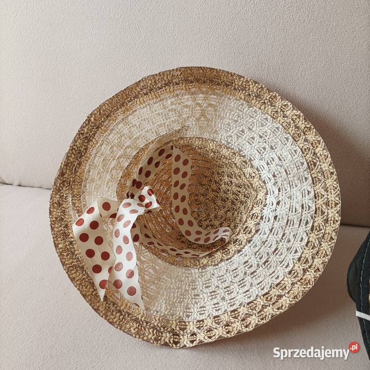 Kapelusze damskie retro 2 sztuki kolorowy Stronie Śląskie